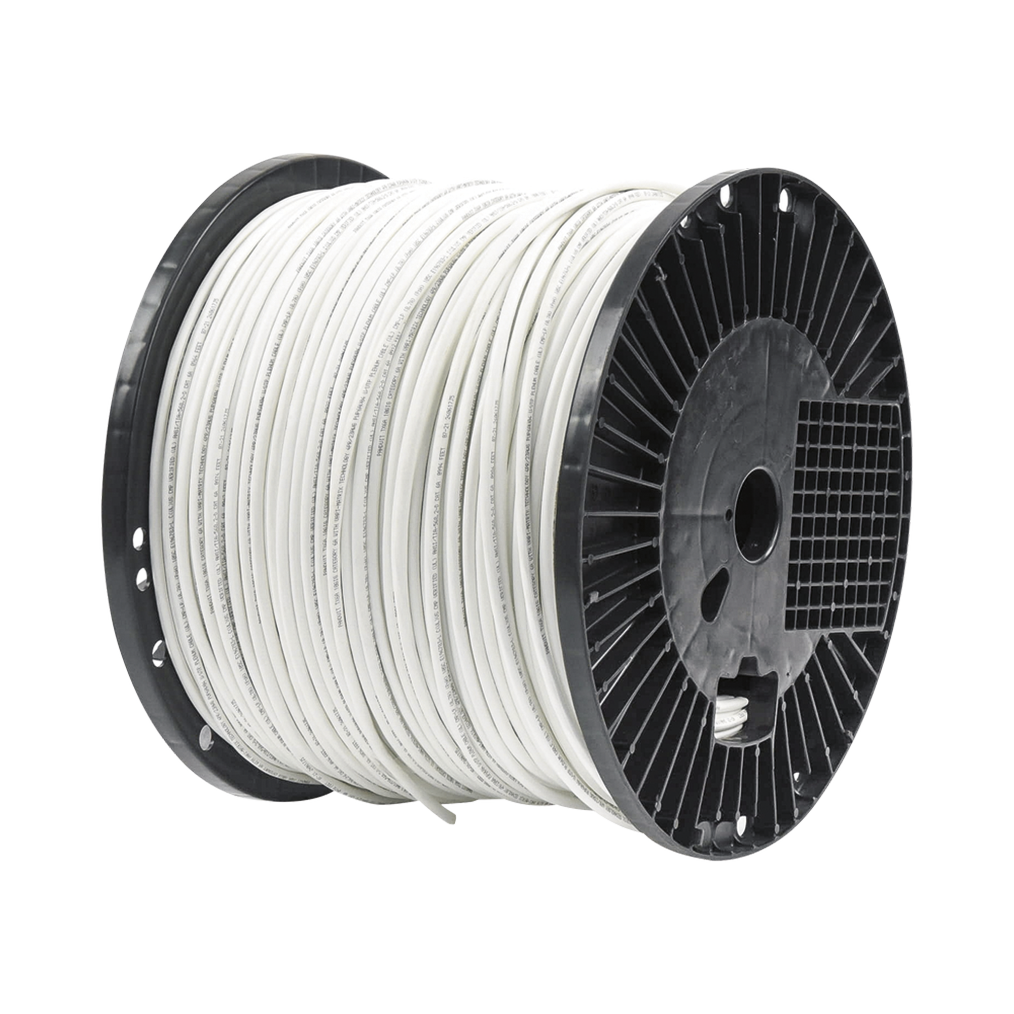 Bobina de Cable UTP de 4 Pares, Vari-MaTriX, Cat6A, 23 AWG, CMP (Plenum), Color Blanco, 305m Bobina de Cable UTP de 4 Pares, Vari-MaTriX, Cat6A, 23 AWG, CMP (Plenum), Color Blanco, 305m